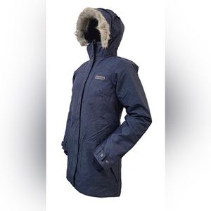 Black XS Columbia coat EUC